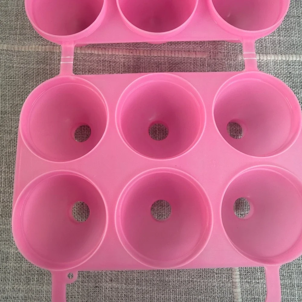 Jell O Jiggler Egg Mold‎ Pink Smooth NEW Jell-o
